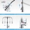 Kibi Largo Single Handle Pull Down Kitchen Sink Faucet KKF2006CH - alternate 6
